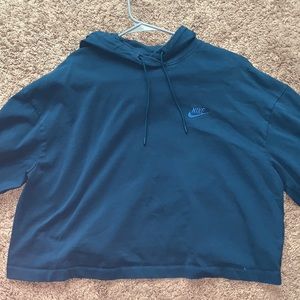 Nike cropped hoodie